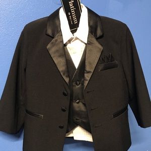 Boys Black Tuxedo